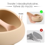 Mombella Miseczka z przyssawką light brown 005.jpg