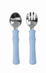 Mombella Sztućce Metalowe Panda Light Blue