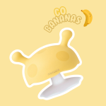 Mombella Gryzak Uspokajający Dla Dzieci Grzybek Go Bananas