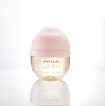 NOWA! Antykolkowa butelka dla noworodka Breast Shape Old Rose - PPSU, 120 ml | Mombella