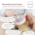 Mombella Butelka Antykolkowa dla Noworodka Breast Shape Old Roze PPSU 300 ml mood 002a.png