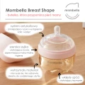 Mombella Butelka Antykolkowa dla Noworodka Breast Shape Old Roze PPSU 120 ml mood 002a.png