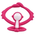Mombella Gryzak Zabawka Małpka Dark Pink 001