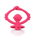 Mombella Gryzak Zabawka Małpka Dark Pink 003
