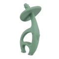 Mombella Silikonowy Gryzak Dla Dzieci Słoń Dancing Elephant Light Green 002