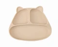Mombella Talerzyk z przyssawką Panda light brown 001.jpg