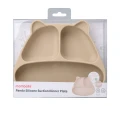 Mombella Talerzyk z przyssawką Panda light brown 003.jpg