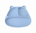 Mombella Talerzyk z przyssawką Panda light blue 001.jpg