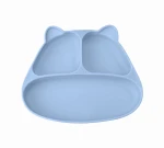 Mombella Talerzyk z Przyssawką Panda Light Blue