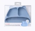 Mombella Talerzyk z przyssawką Panda light blue 003.jpg