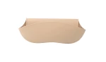 Mombella Silikonowy śliniak z kieszonką light brown 002.jpg