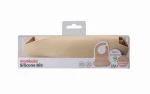 Mombella Silikonowy śliniak z kieszonką light brown 004.jpg