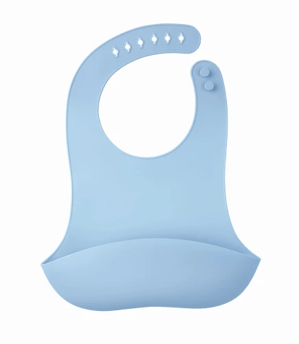 Mombella Śliniak z Kieszonką Light Blue