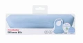 Mombella Silikonowy śliniak z kieszonką light blue 002.jpg