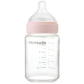 Szklana Antykolkowa Butelka dla Niemowlaka Classic Old Rose 180 ml Mombella 006