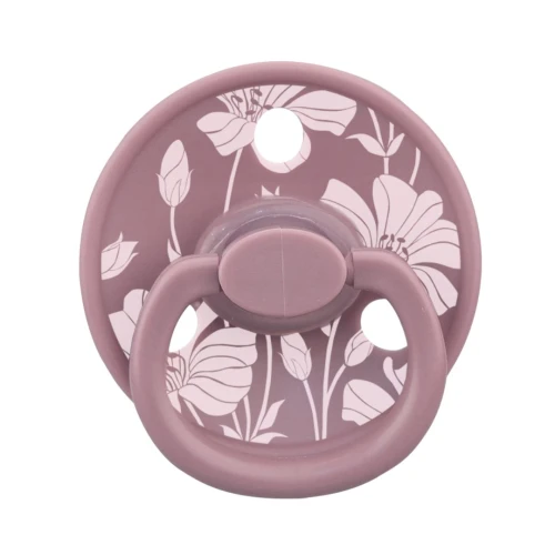 Mombella Smoczek uspokajający Grzybek Fancy Lavender Fog z etui