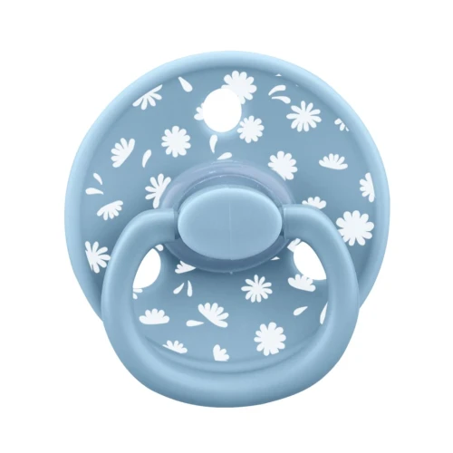 Mombella Smoczek uspokajający Grzybek Fancy Ice Blue z etui
