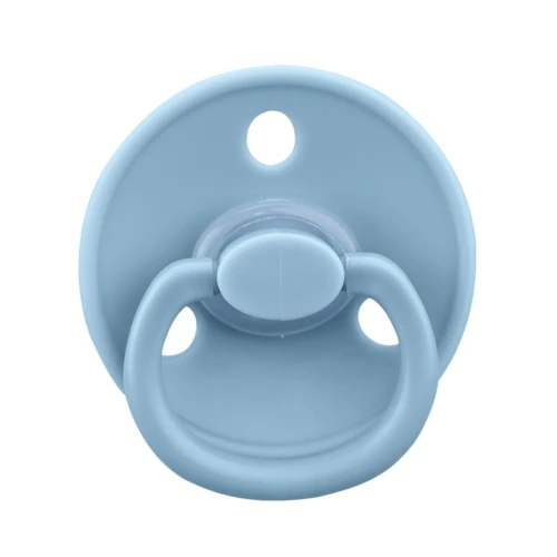 Mombella Smoczek uspokajający Grzybek Ice Blue z etui