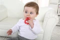 Mombella Geometryczny Gryzak Silikonowy dla Dzieki ZESTAW Zwierzątka