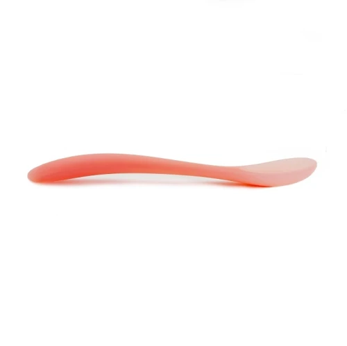 Mombella Silikonowa Łyżeczka 2-pak Pink