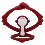 Mombella Gryzak Zabawka Małpka Chimney Red