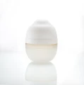 Mombella Butelka Antykolkowa dla Noworodka Breast Shape Ivory Silikonowa 120 ml tył mood.png