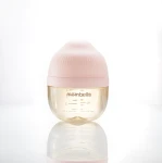 NOWA! Antykolkowa butelka dla noworodka Breast Shape Old Rose - PPSU, 120 ml | Mombella