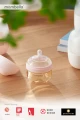Mombella Butelka Antykolkowa dla Noworodka Breast Shape Old Roze PPSU 120 ml mood 005.png