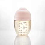 Mombella Butelka Antykolkowa dla Noworodka Breast Shape Old Roze PPSU 210 ml mood 002.jpg