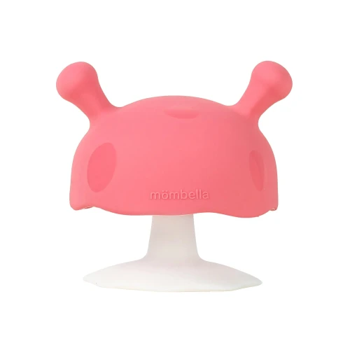 Mombella Uspokajający Gryzak Dla Dzieci Grzybek Pink